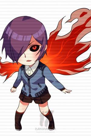 Чиби-подушка Touka Tokyo Ghoul