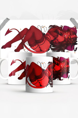 Кружка Meru the succubus  аниме