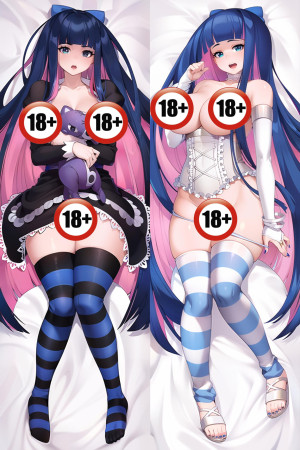 Дакимакура Panty Stocking голая 18+