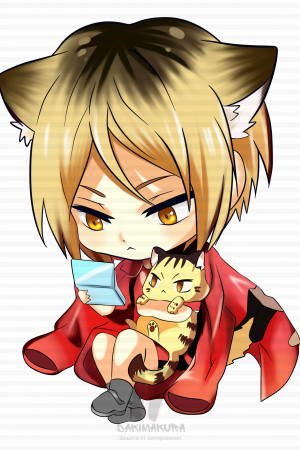 Чиби - подушка Kenma Volleyball 2
