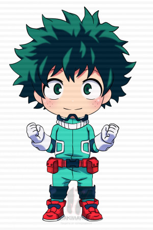 Чиби-подушка Izuku Midoriya My Hero Academia 2