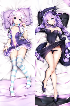 Дакимакура Neptunia Neptune + Purple Heart
