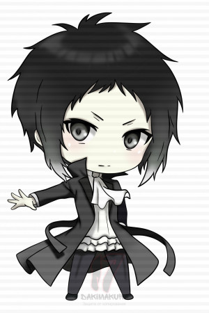 Чиби-подушка Akutagawa Ryuunosuke