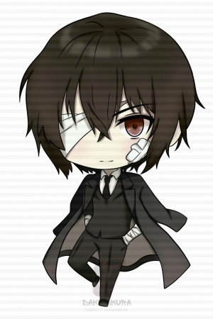 Чиби-подушка Dazai Osamu 2