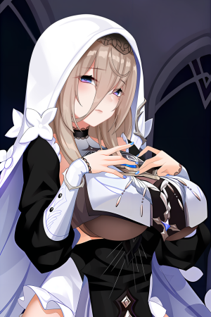 Дакимакура Aponia Honkai impact 3rd