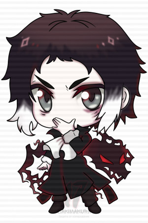 Чиби-подушка Akutagawa Ryunosuke