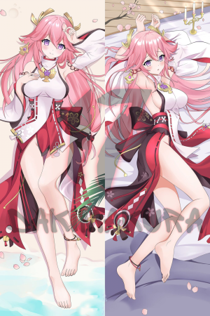 Дакимакура Genshin Impact Yae Miko 7