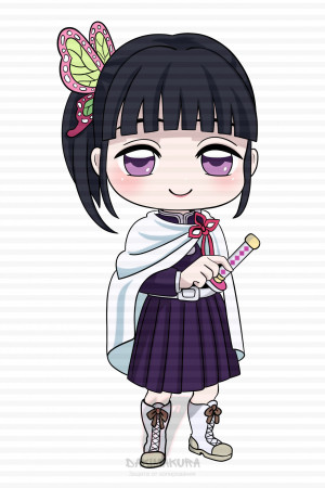Чиби-подушка Tsuyuri Kanao Demon Slayer