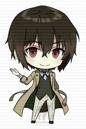 Чиби-подушка Dazai Osamu 4