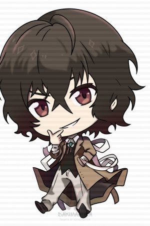 Чиби-подушка Dazai Osamu 3