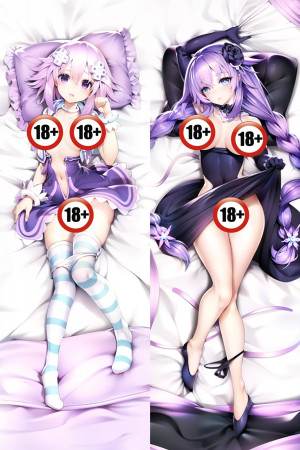 Дакимакура Neptunia Neptune + Purple Heart 18+