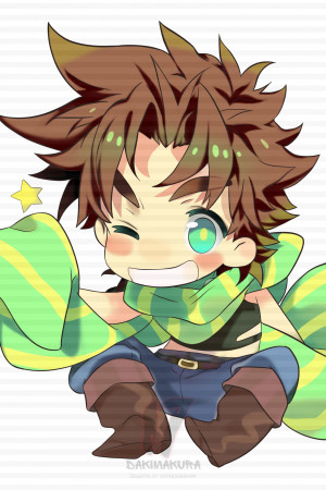 Чиби-подушка Joseph Joestar JoJo