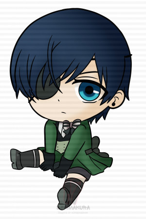 Чиби-подушка Ciel Phantomhive