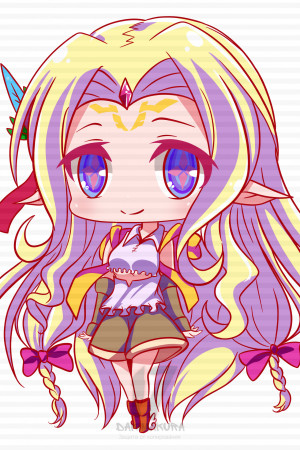 Чиби-подушка Fiel Nirvalen No Game No Life