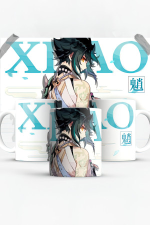Кружка Сяо Геншин Xiao 3