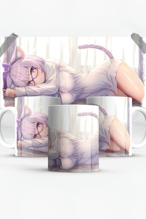 Кружка Nekomata Okayu аниме