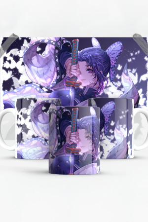 Кружка Kimetsu no Yaiba Kochou Shinobu 2