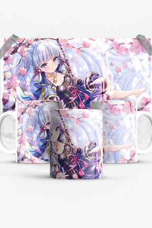 Кружка Kamisato Ayaka Genshin 3