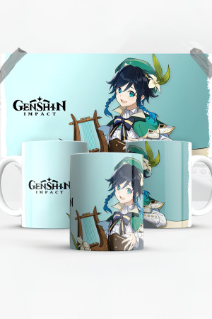 Кружка Венти Геншин Venti Genshin