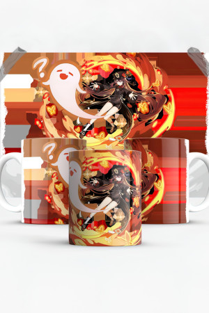 Кружка Hu Tao Genshin 2