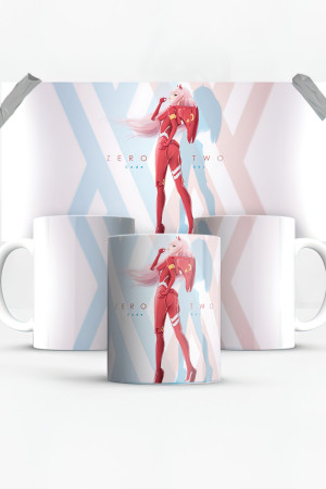 Кружка 02 Darling in Franxxx Милый во Франксе