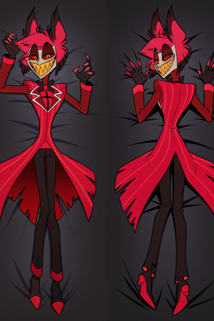 Дакимакура Аластор Хазбин отель