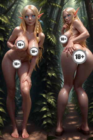 Дакимакура Аллерия Ветрокрылая Варкрафт 18+ 
