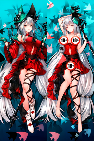 Дакимакура Arknights Skaji голая 18+