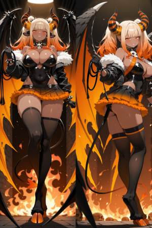Дакимакура Balrog | Monster Girl Encyclopedia (MGE)