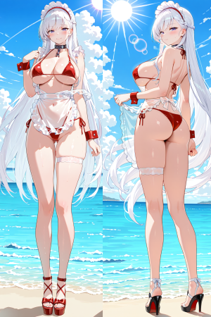 Дакимакура Belfast Азур Лейн Azur Lane