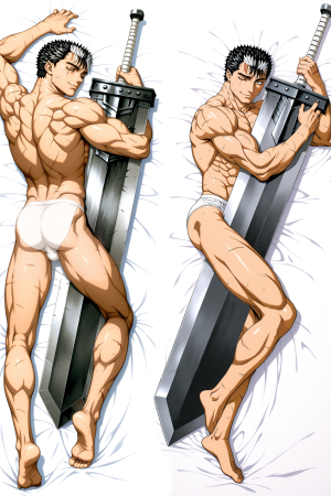 Дакимакура Берcерк Гатс Кэнтаро Миура