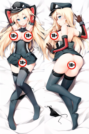 Дакимакура Bismarck Azur Lane голая 18+