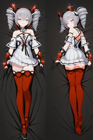 Дакимакура Броня Зайчик - Honkai Impact 3rd