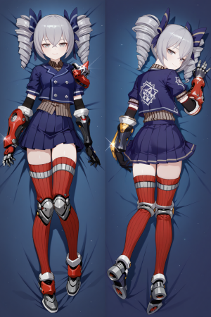 Дакимакура Броня Зайчик - Honkai Impact 3rd