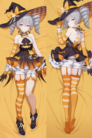 Дакимакура Броня Зайчик - Honkai Impact 3rd 