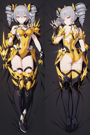 Дакимакура Броня Зайчик - Honkai Impact 3rd 