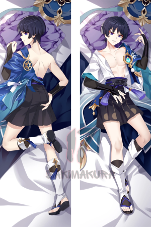 Дакимакура Scaramouche Странник Genshin Impact 2
