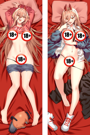 Дакимакура Chainsaw Man Power 2 голая 18+