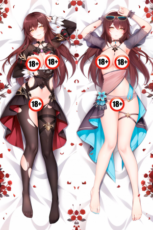 Дакимакура Honkai Impact Eden голая 18+