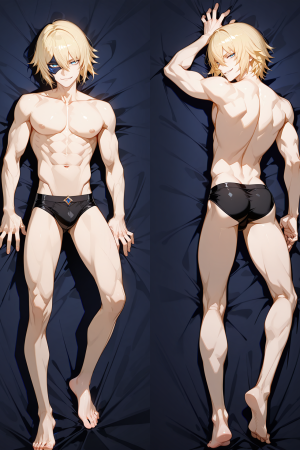 Дакимакура Дайнслейф Геншин Импакт