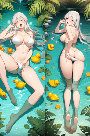 Дакимакура Enterprise - Azur Lane wedding coolest version