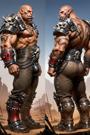 Дакимакура Garrosh Hellscream - Варкрафт