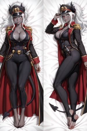 Дакимакура Helltaker Judjment | Warhammer 40K Commissar Uniform