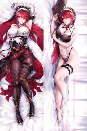 Дакимакура Rosaria Genshin