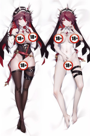 Дакимакура Rosaria Genshin голая 18+ 2