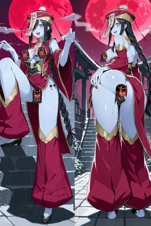 Дакимакура Jiangshi | Monster Girl Encyclopedia (MGE) 18+