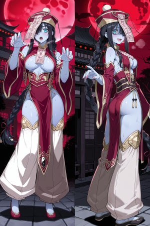 Дакимакура Jiangshi | Monster Girl Encyclopedia (MGE)