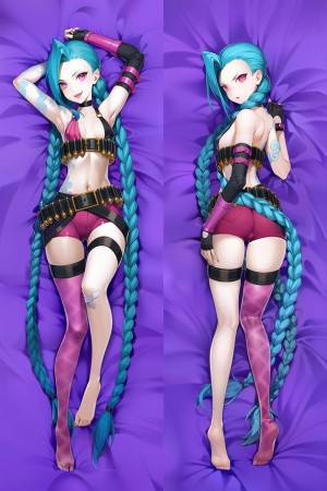 Дакимакура League of Legends JINX