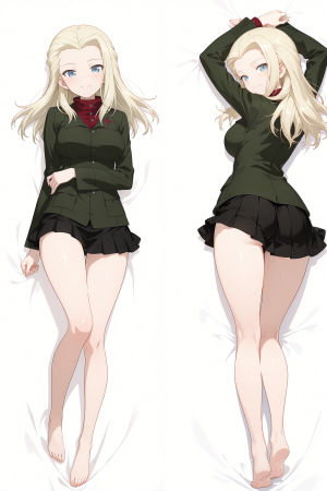 Дакимакура Клара | Девушки и танки