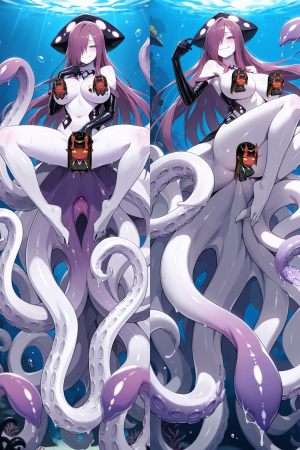 Дакимакура Kraken | Monster Girl Encyclopedia (MGE) 18+